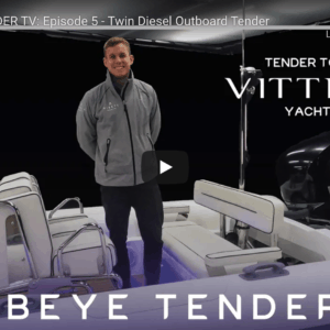Rigid Inflatable Boat Ribeye 6.8 Open Tender Twin Diesel Outboard