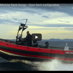 Zodiac RIB SRA-750 OB Modular Deck Design – Open Deck configuration @ RIBs ONLY - Home of the Rigid Inflatable Boat