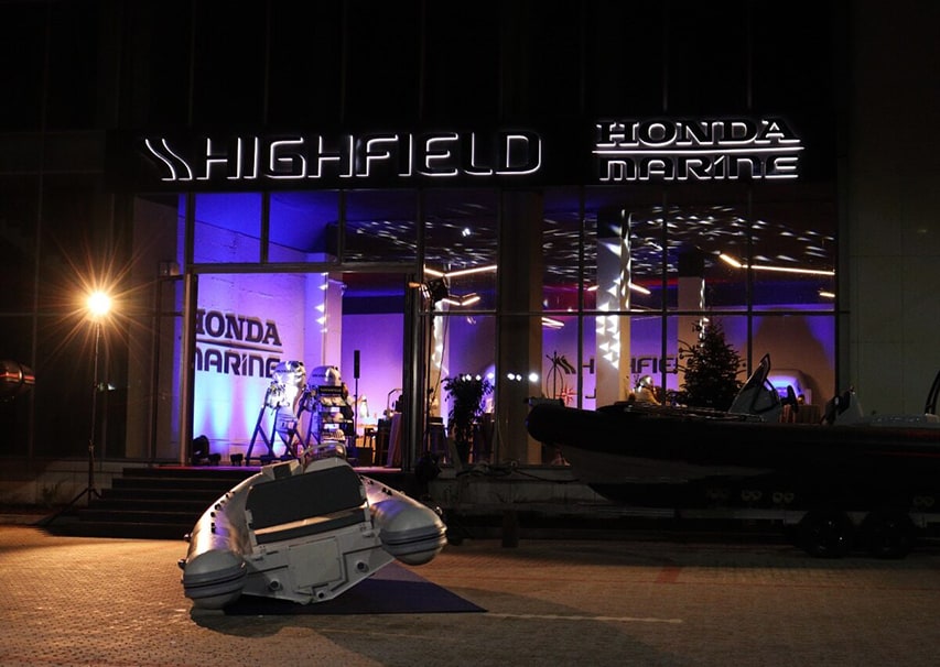 New HIGHFIELD Showroom Opened in Albania @ RIBs ONLY - Home of the Rigid Inflatable Boat
