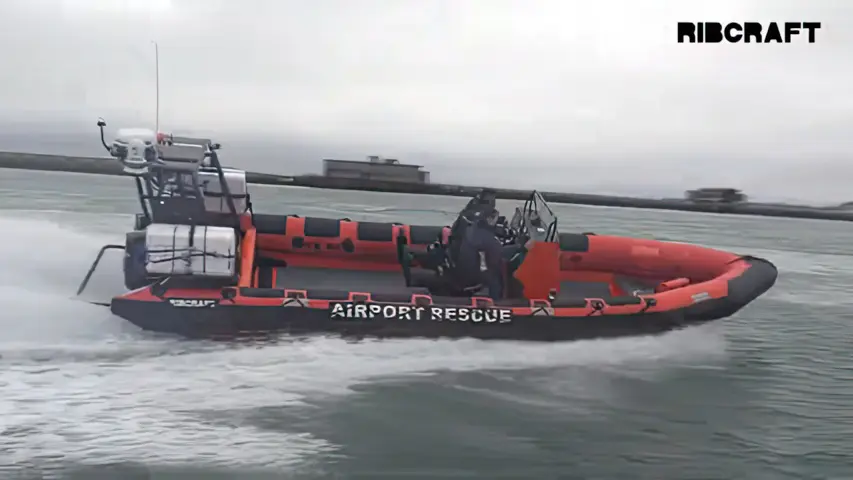 RIBCRAFT 8.5 m PRO Search and Rescue HIAL @ RIBs ONLY - Home of the Rigid Inflatable Boat