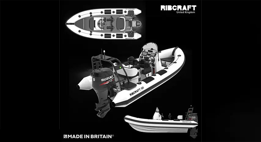 Ribcraft 585 Leisure (White) @ RIBs ONLY - Home of the Rigid Inflatable Boat